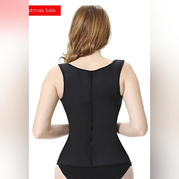 Black - Columbian Waist Trainer Vest - Waistline 38 to 39.5 in - 4X - Picture 3 of 6